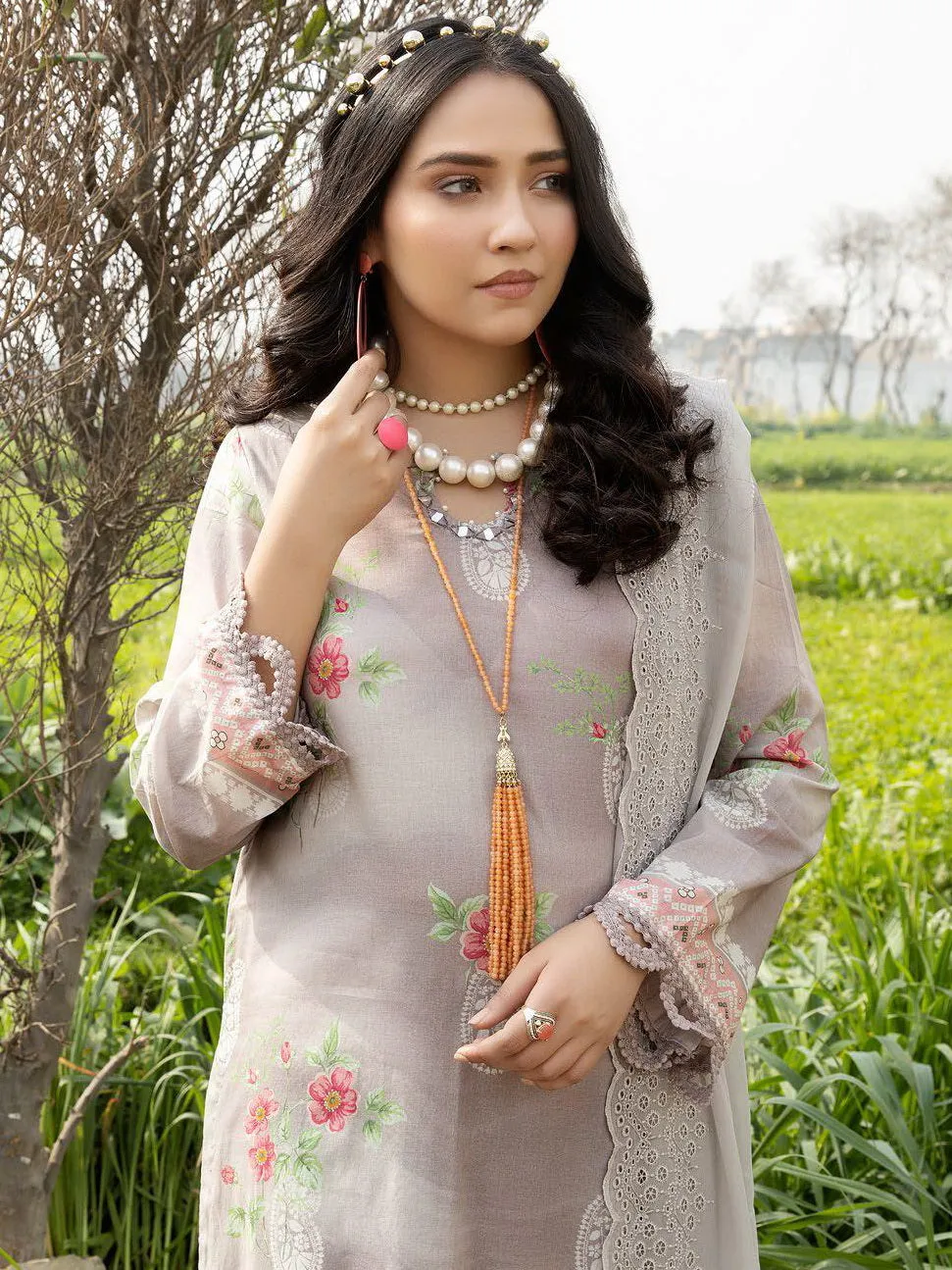 Aafreen by Riaz Arts Digital Printed Lawn Unstitched 3Piece Suit AF-29