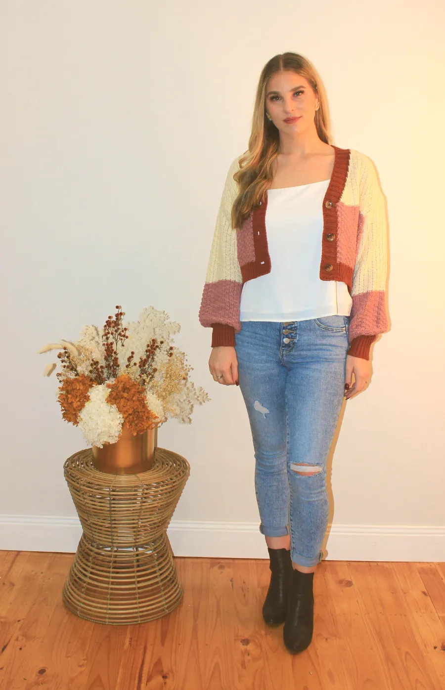 AUTUMN CROPPED CARDIGAN