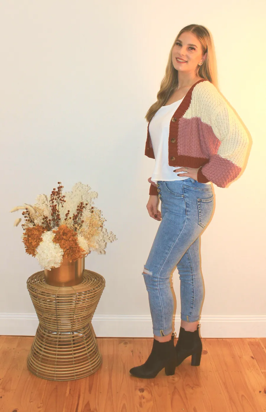 AUTUMN CROPPED CARDIGAN