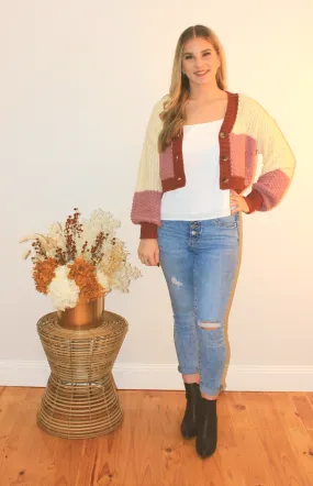 AUTUMN CROPPED CARDIGAN