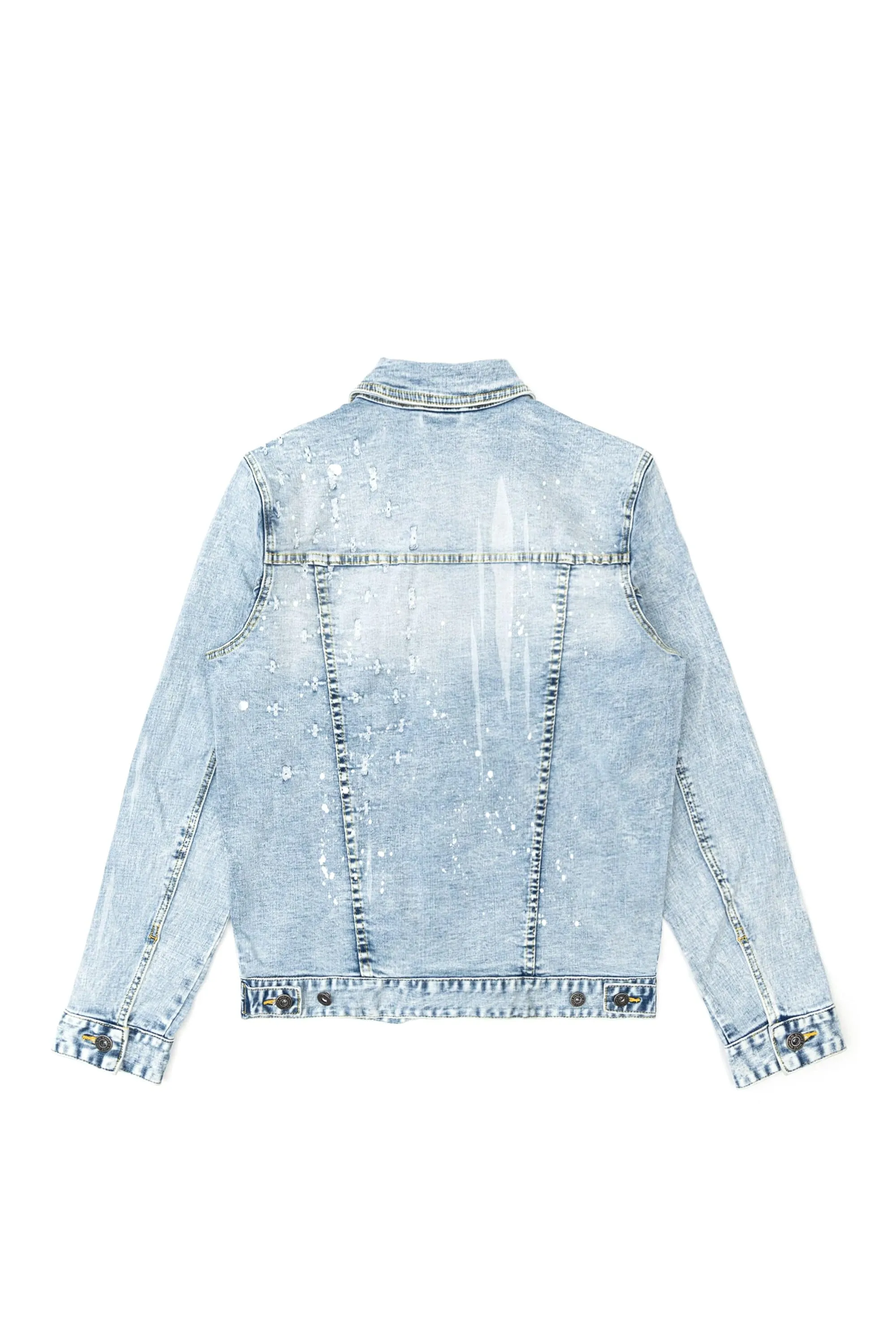 Big and Tall Shotgun Jean Jacket - Cypher Blue