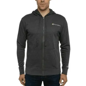 Champion Men's Full Zip Long Sleeve Hooded Jacket