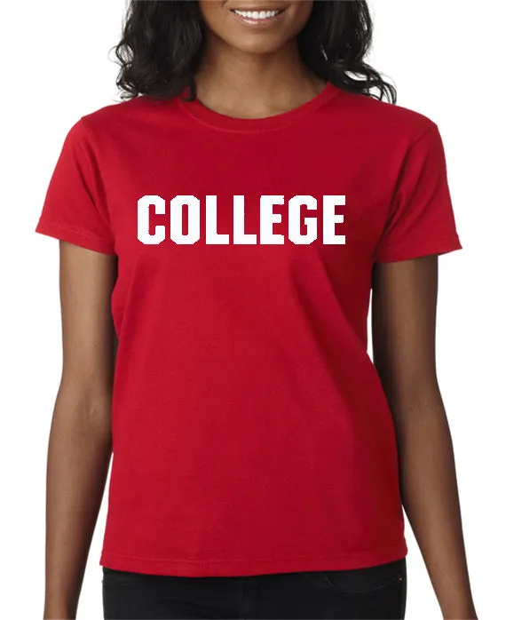 College T-shirt