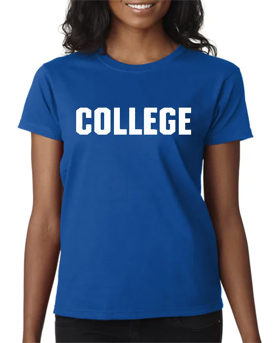 College T-shirt