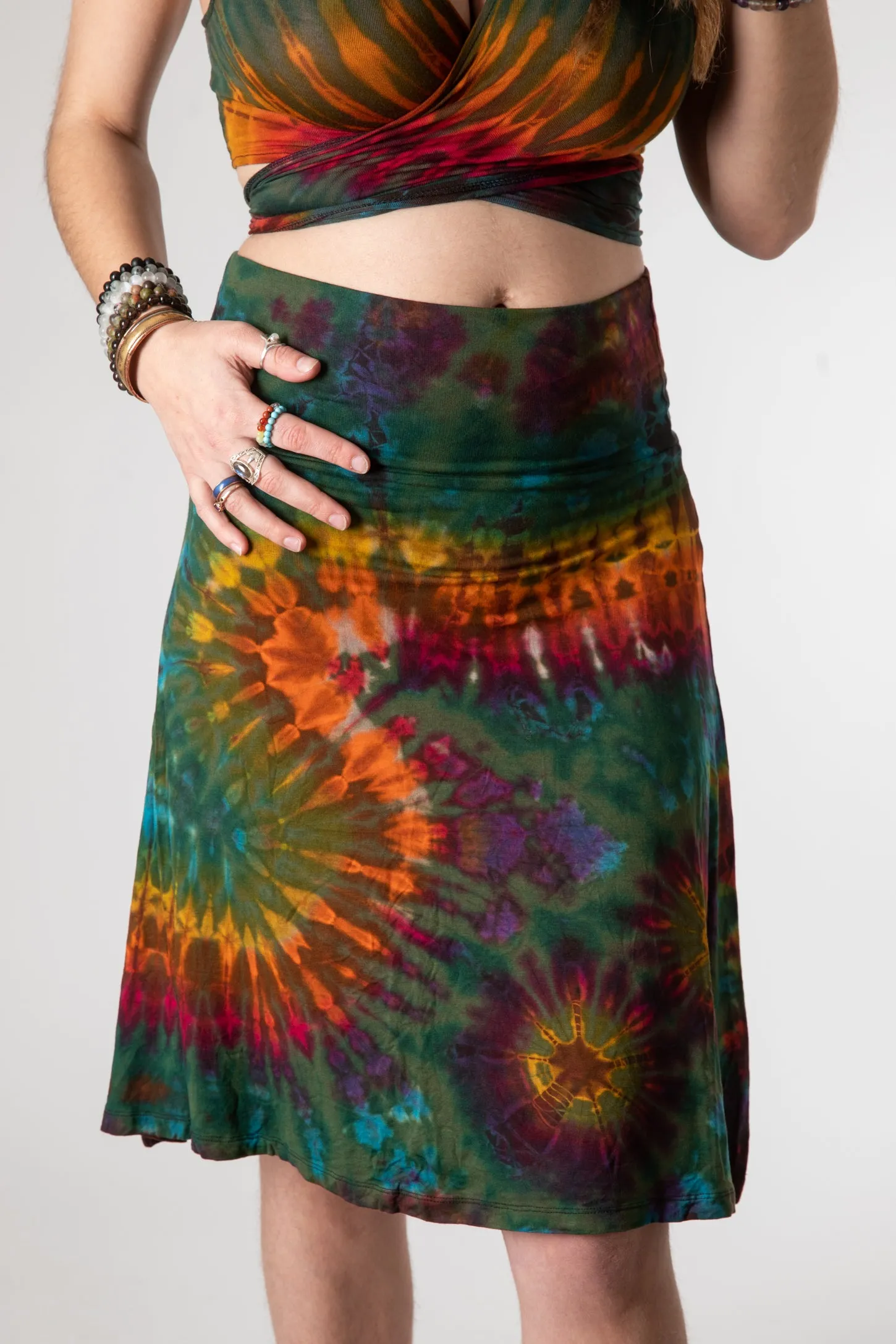 Delilah Mudmee Tie Dye Skirt