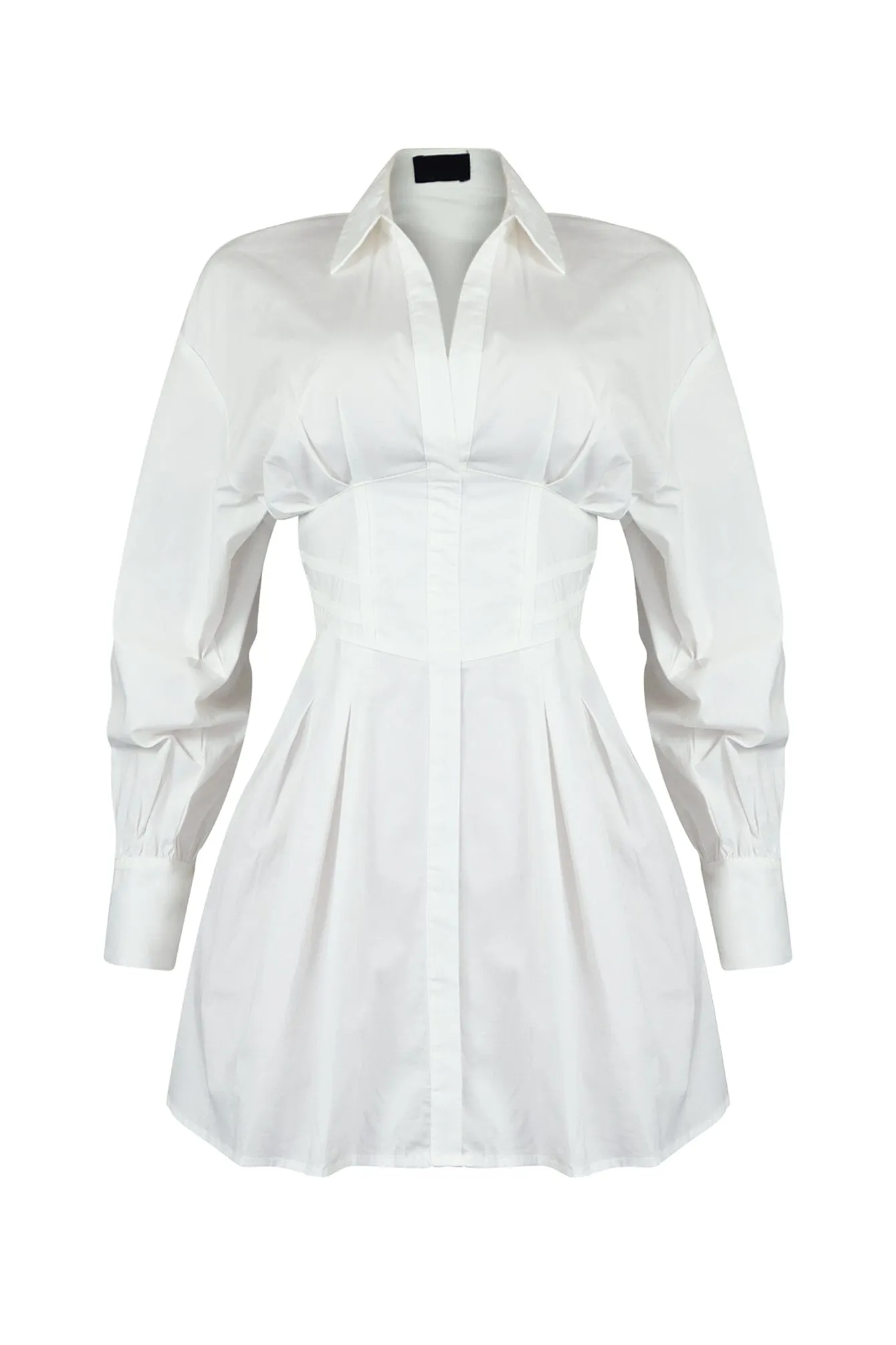 Dream About You Poplin Shirt Mini Dress