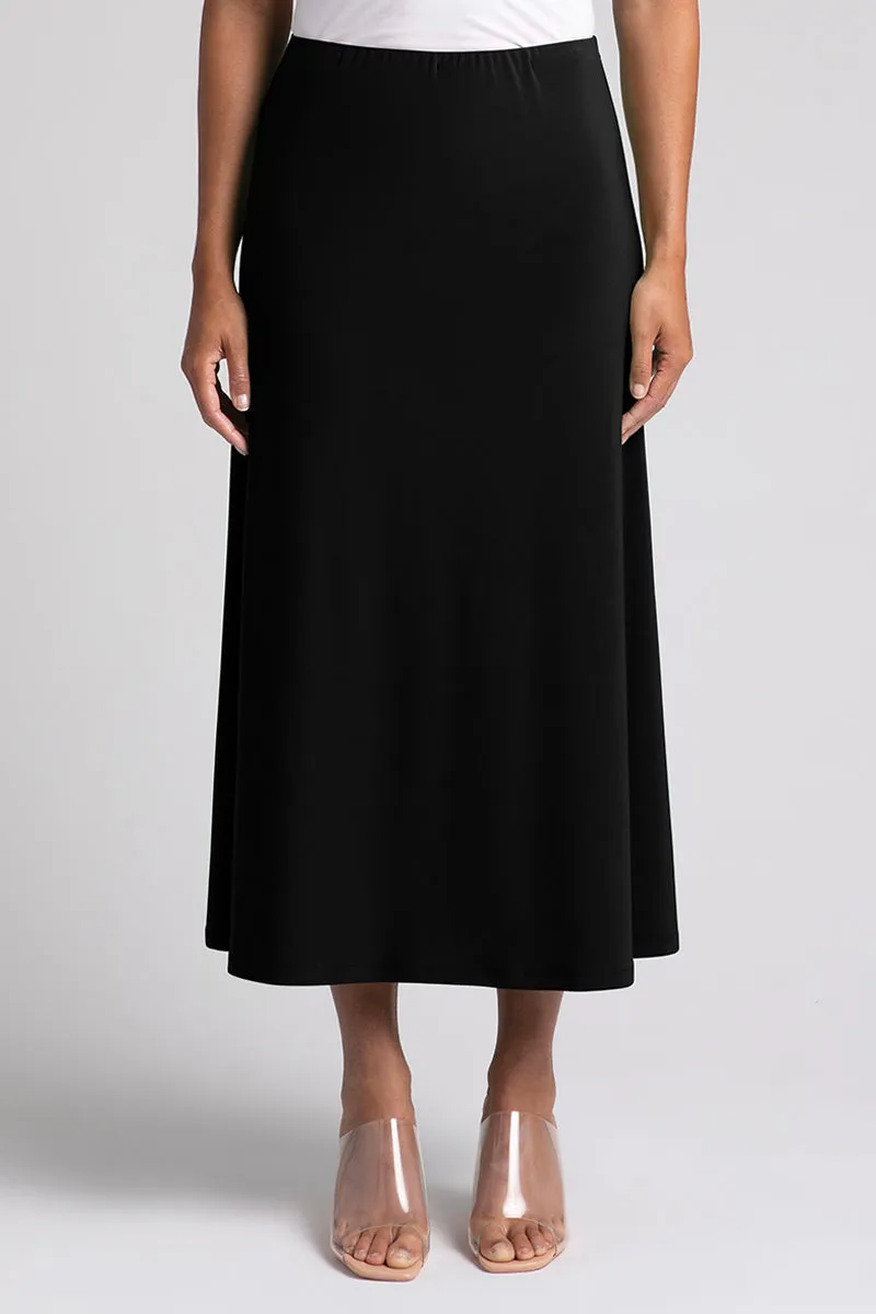 Essential A-Line Skirt | Black