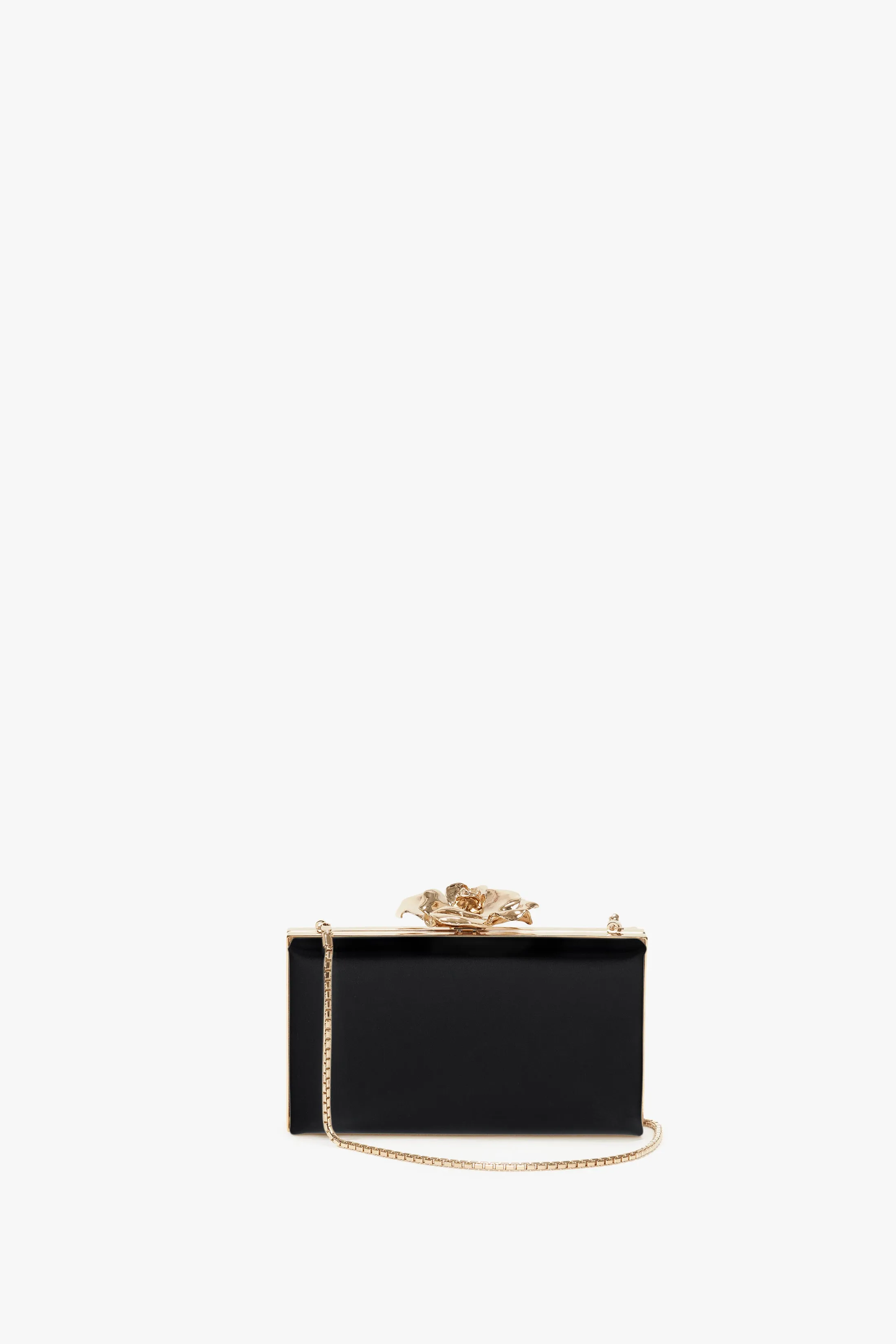 Frame Flower Minaudiere in Black