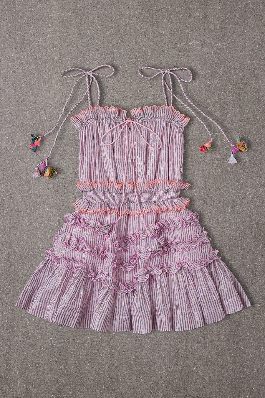 Girls Dress Nellystella Casey Ballet Stripes