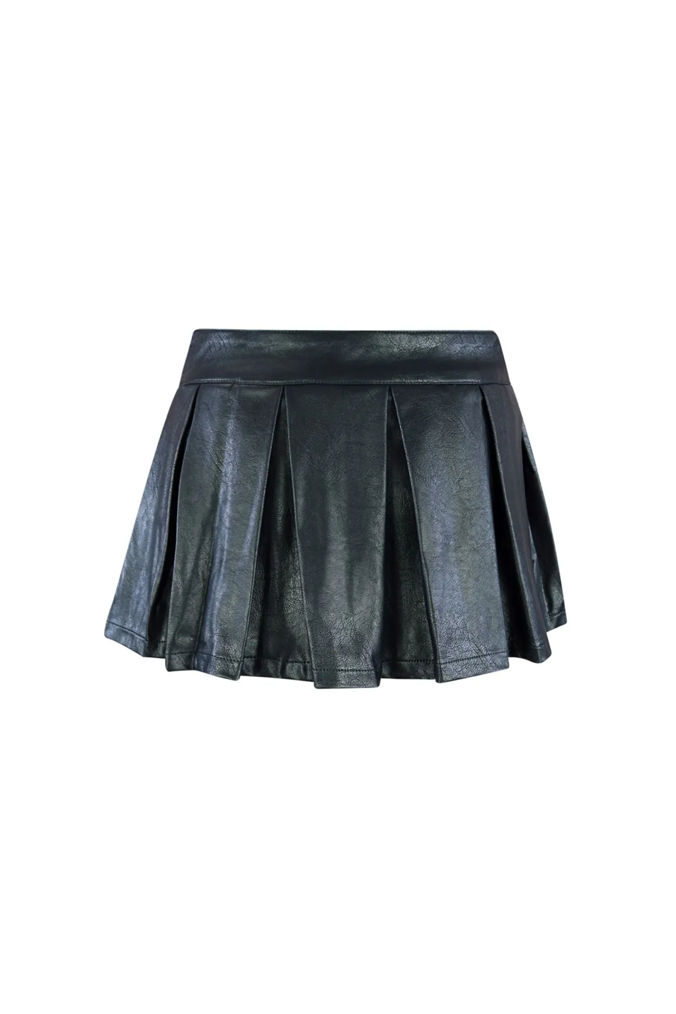 Go With Everything Faux Leather Mini Skirt