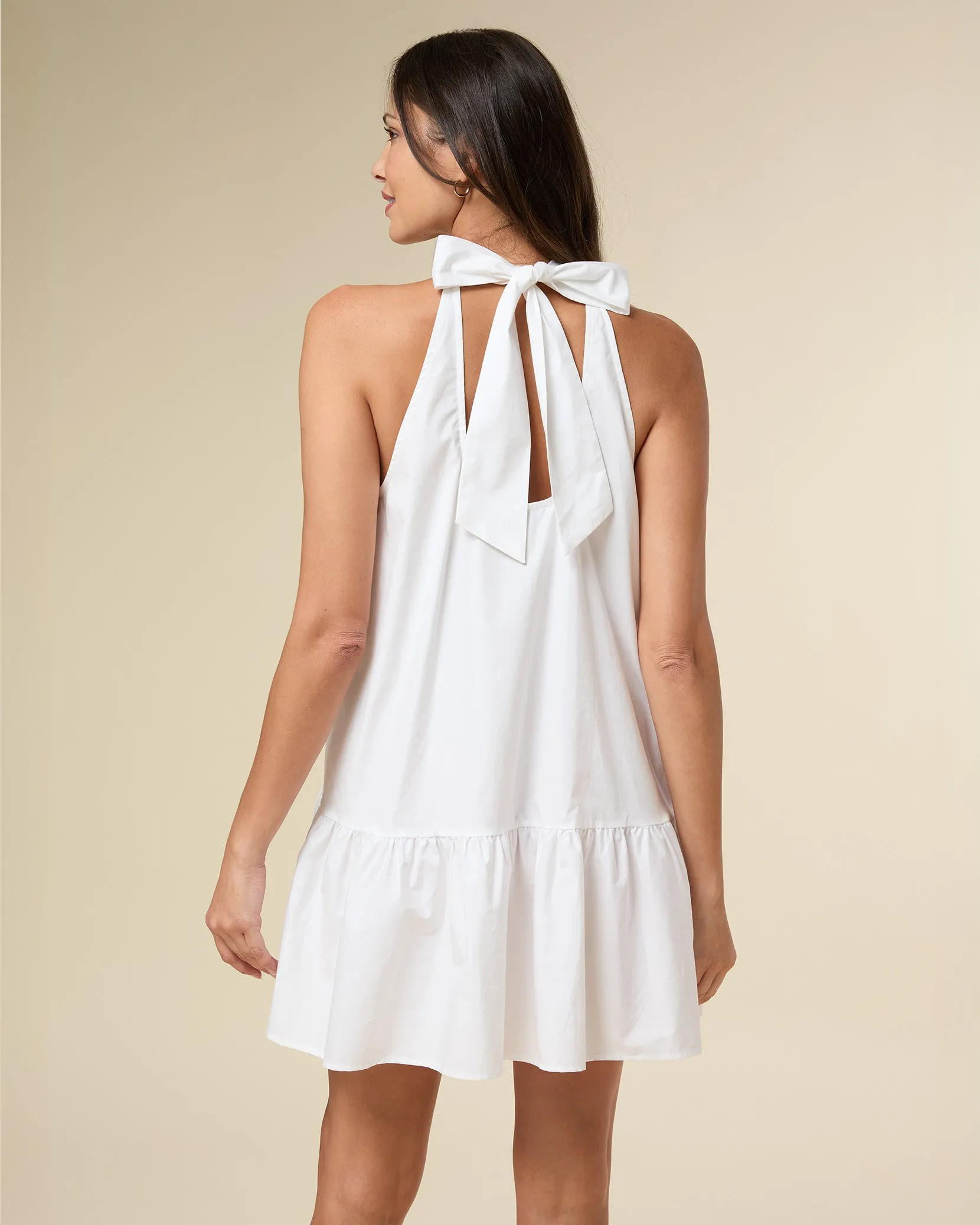 Halter A-line Mini Dress