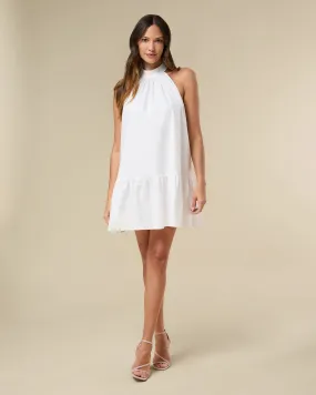 Halter A-line Mini Dress