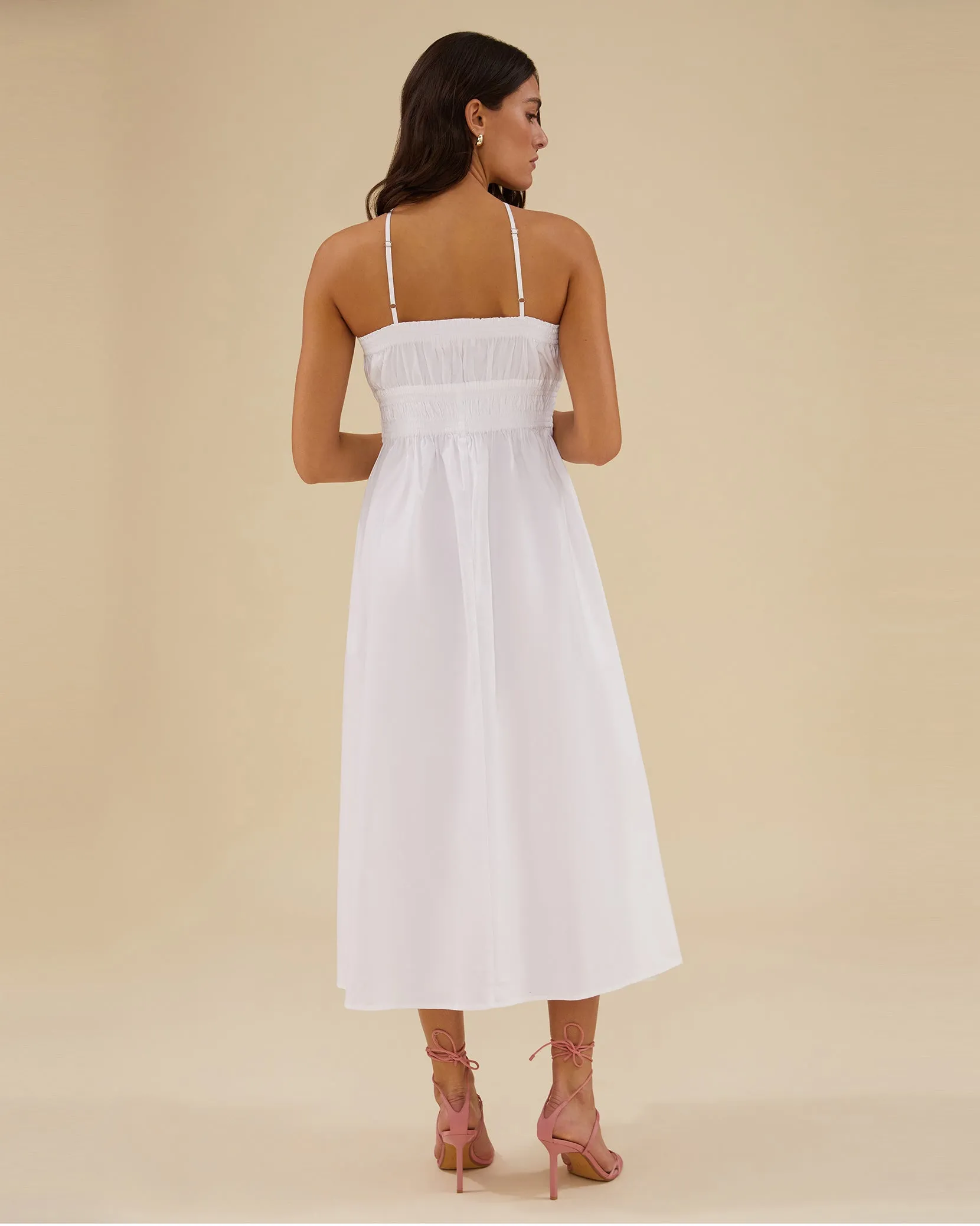 Halter Midi Dress