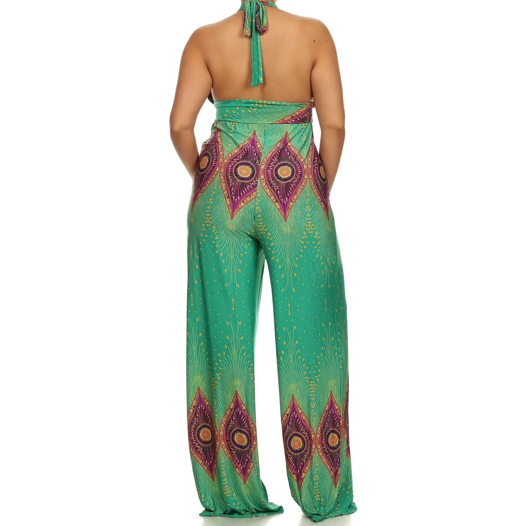 Jade Halter Jumpsuit