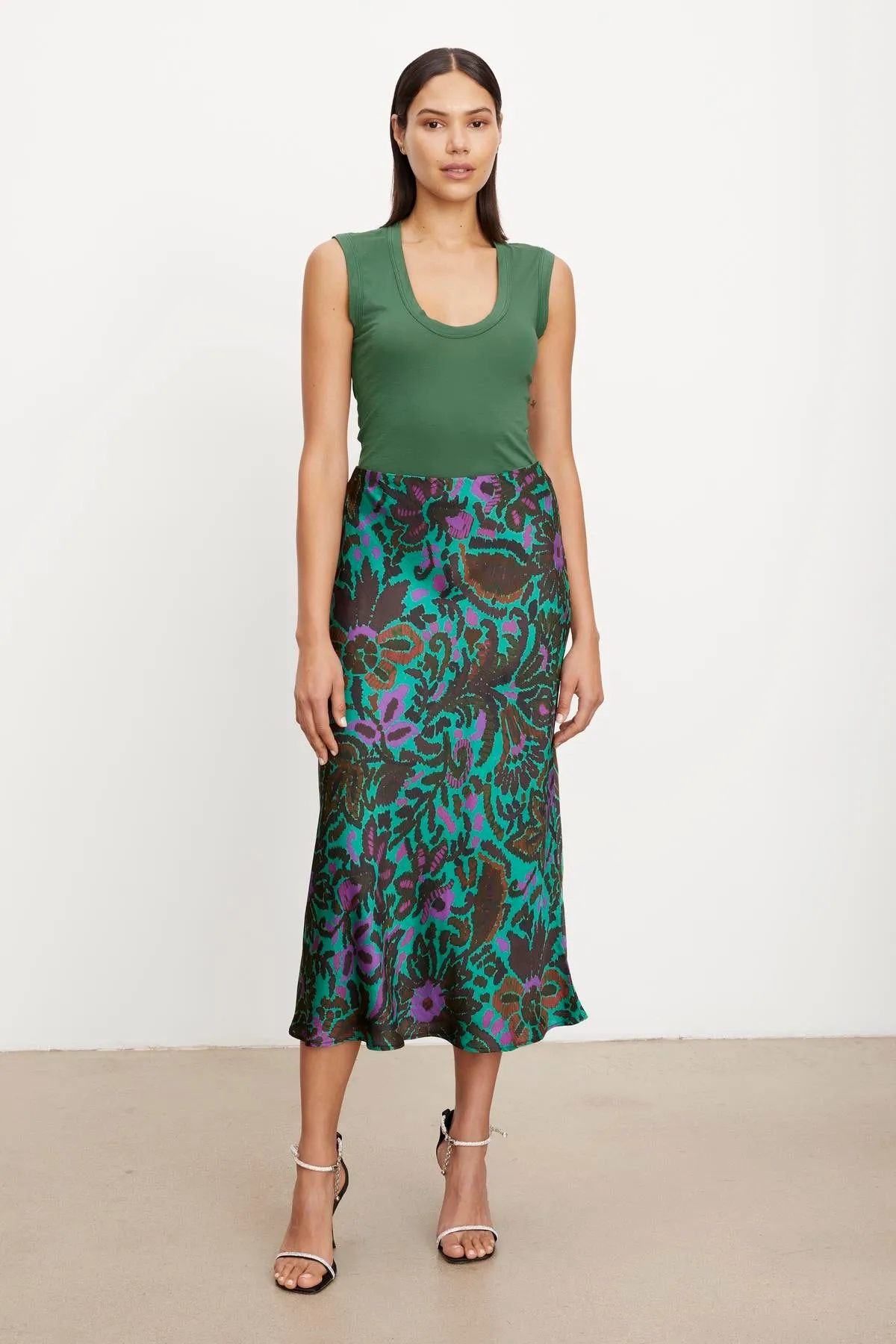 KAIYA PRINTED SKIRT