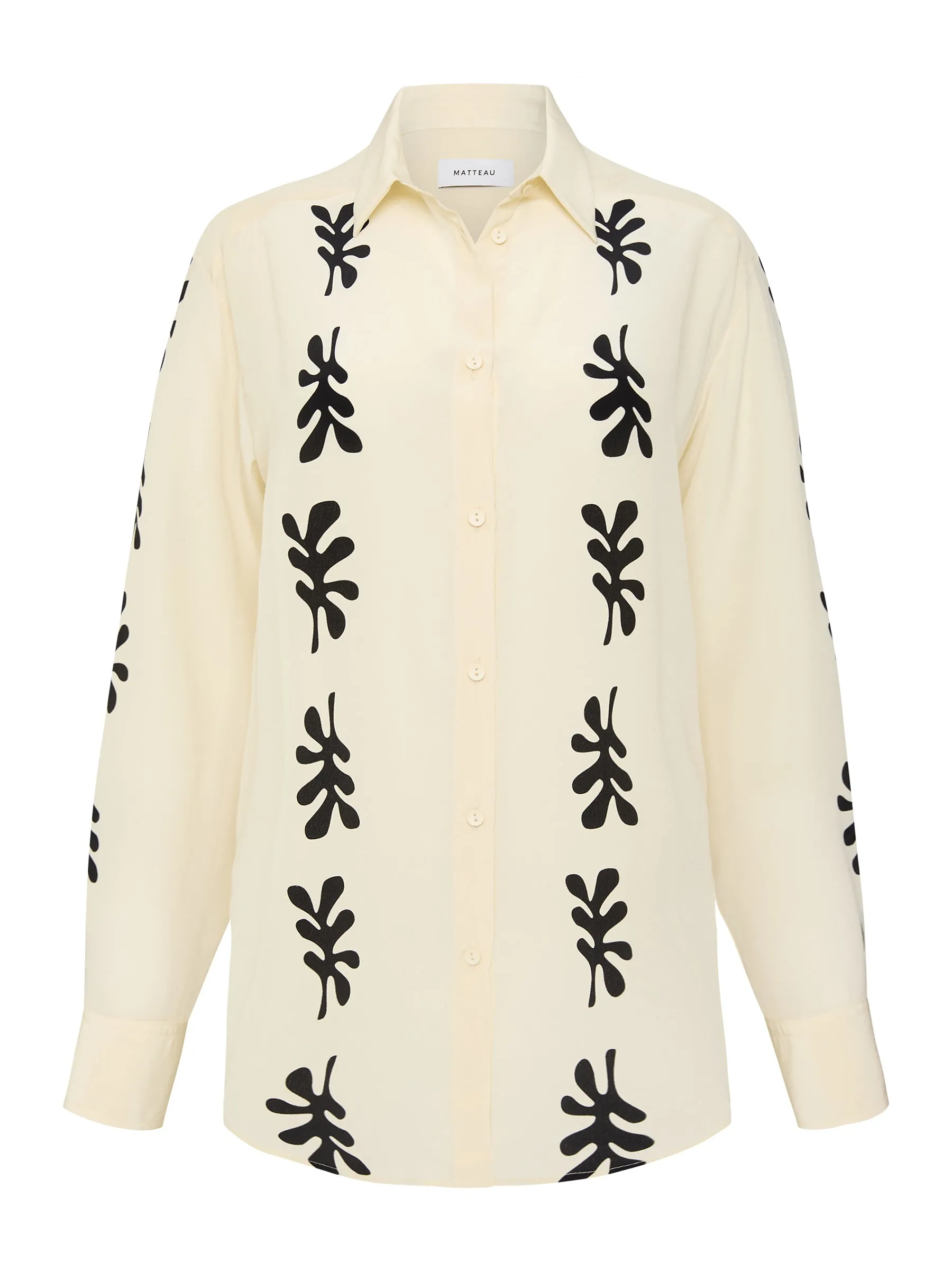 Long Sleeve Silk Shirt