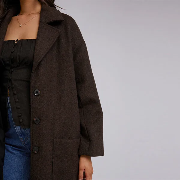 Manhattan Coat - Brown