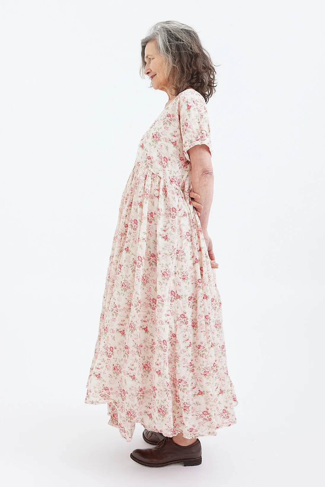 Cotton Voile La Petite Rose Metta Flossie Dress