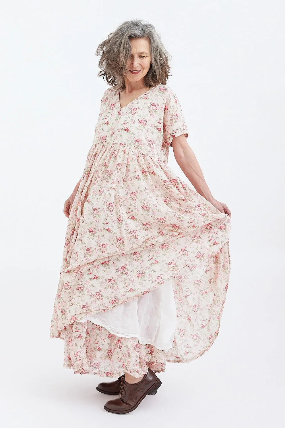 Cotton Voile La Petite Rose Metta Flossie Dress