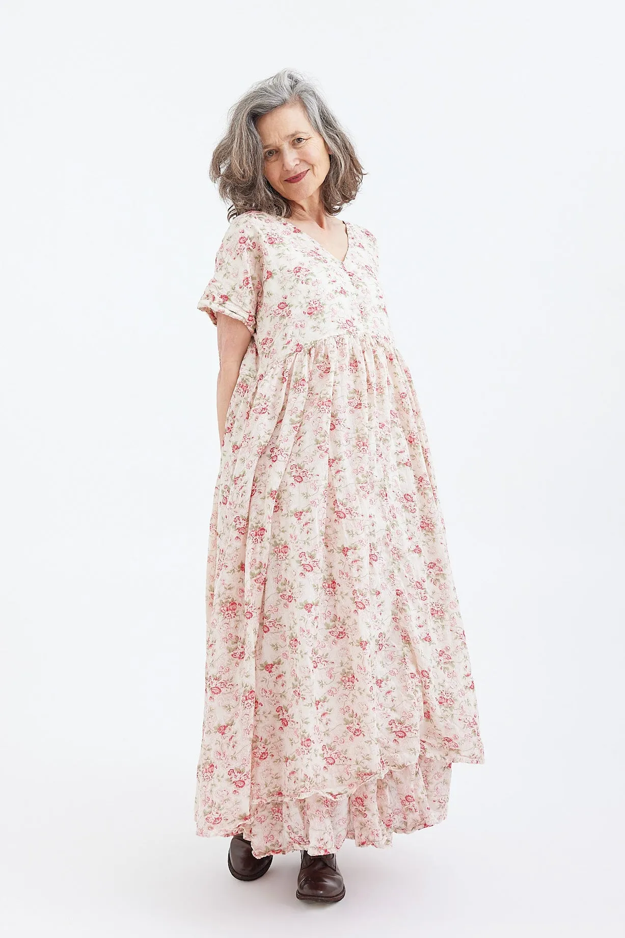 Cotton Voile La Petite Rose Metta Flossie Dress