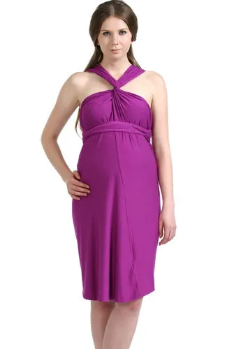 Momo Maternity Avery Infinity Wrap Dress