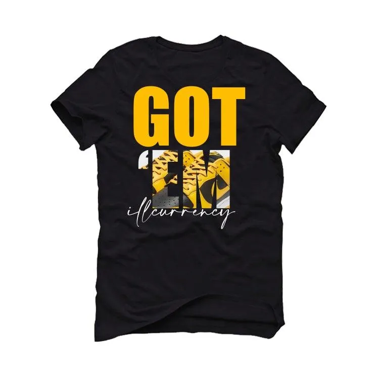 Nike dunk low "goldenrod" Black T-Shirt (Got Em)