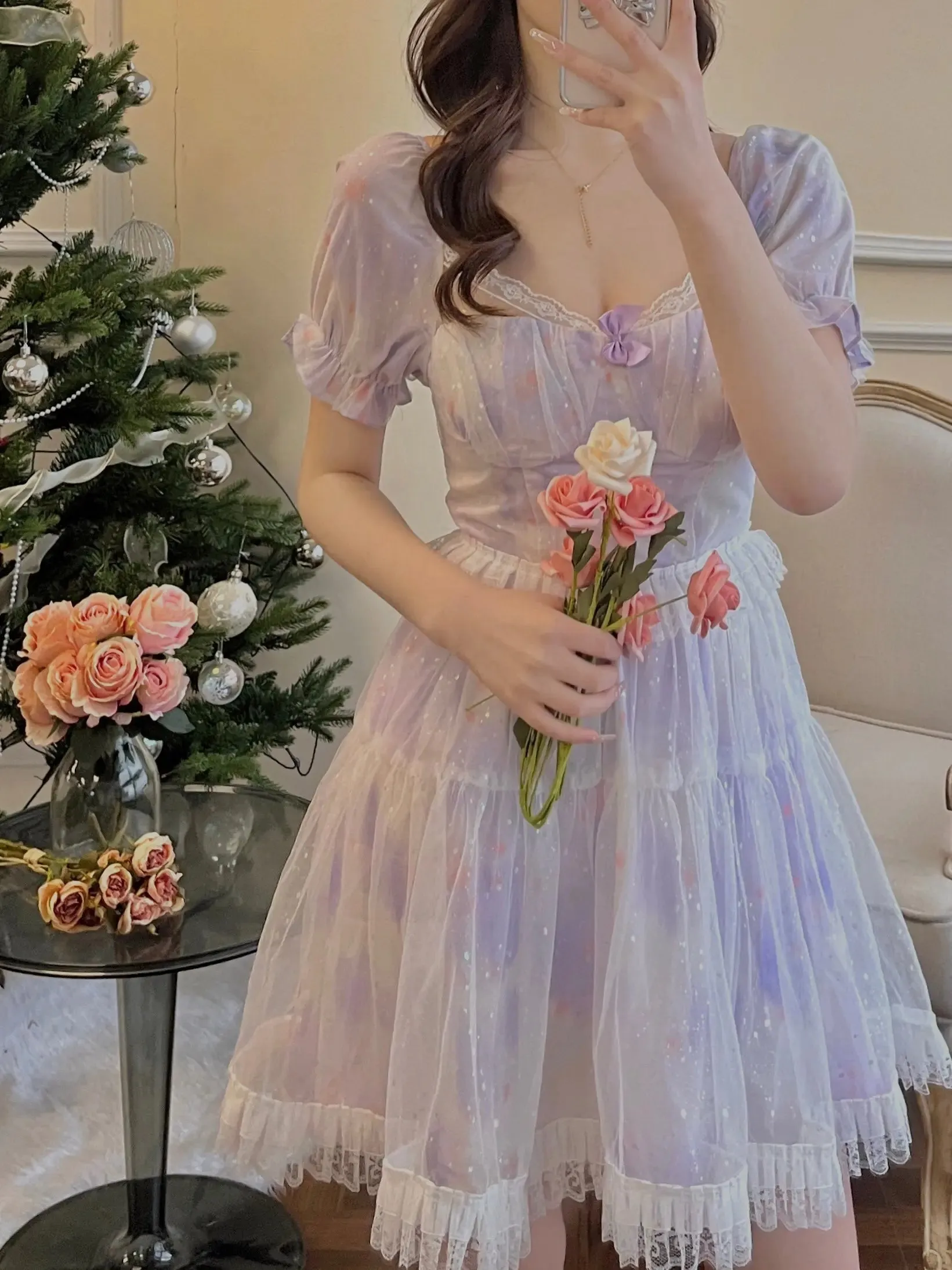 Pastel Bubble Princess Dress MK17454