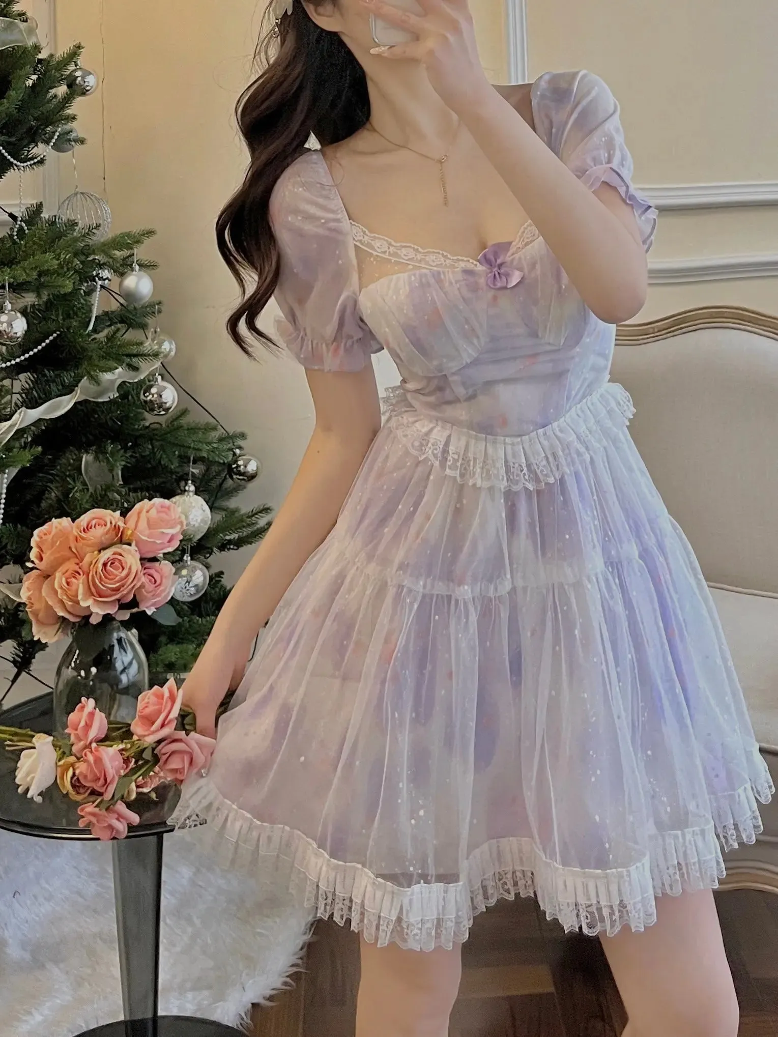 Pastel Bubble Princess Dress MK17454