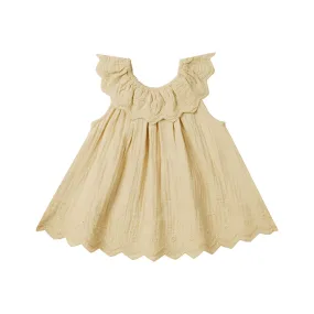 Quincy Mae Isla Dress - Lemon