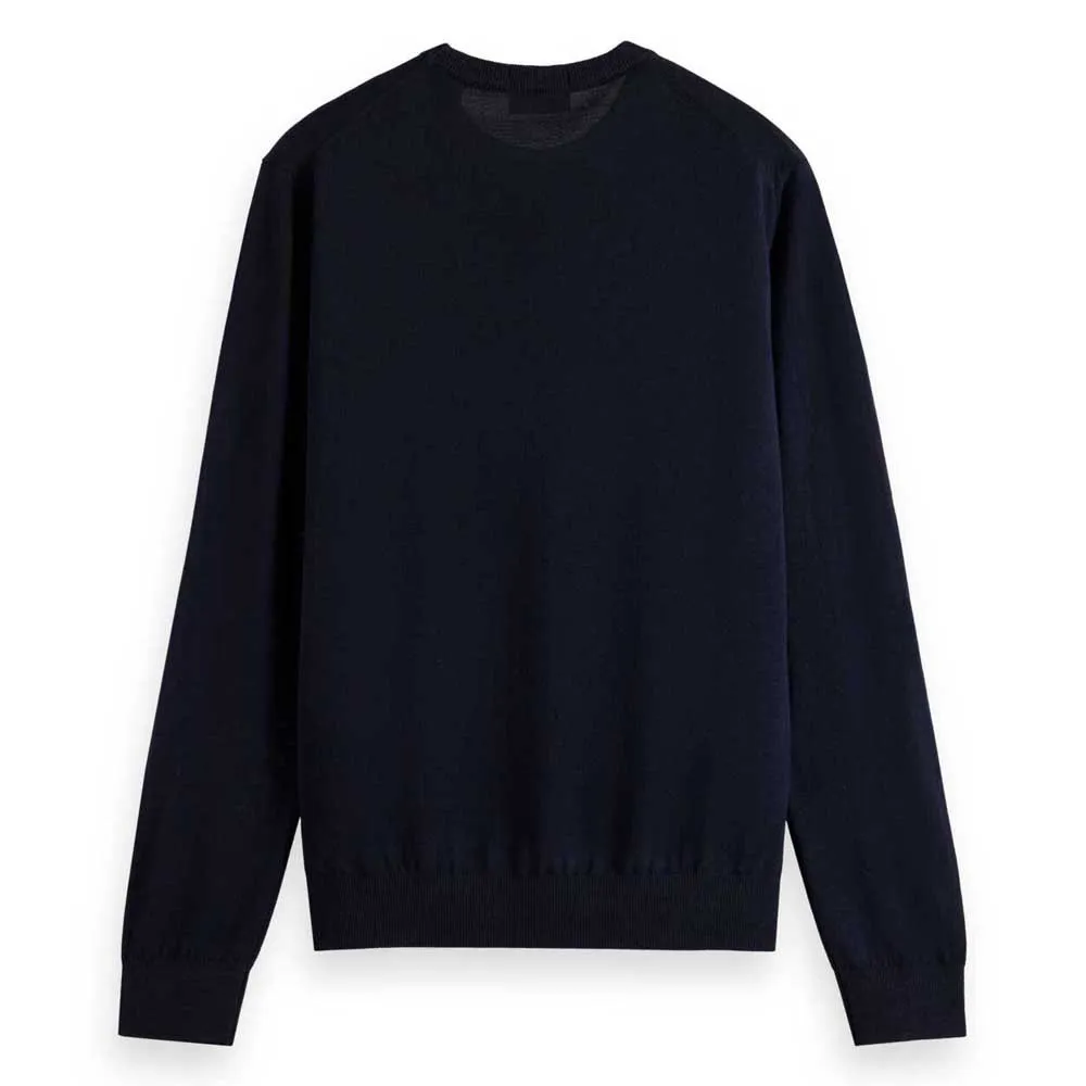 SCOTCH & SODA THE FREE SPIRIT PEACE BIRD CREW NECK SWEATER