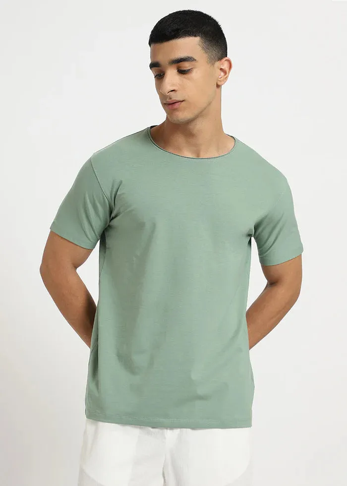 Sea Green Crew Neck T-shirt