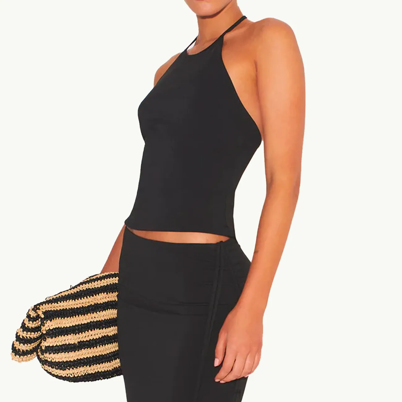 Serenity Halter Top - Black