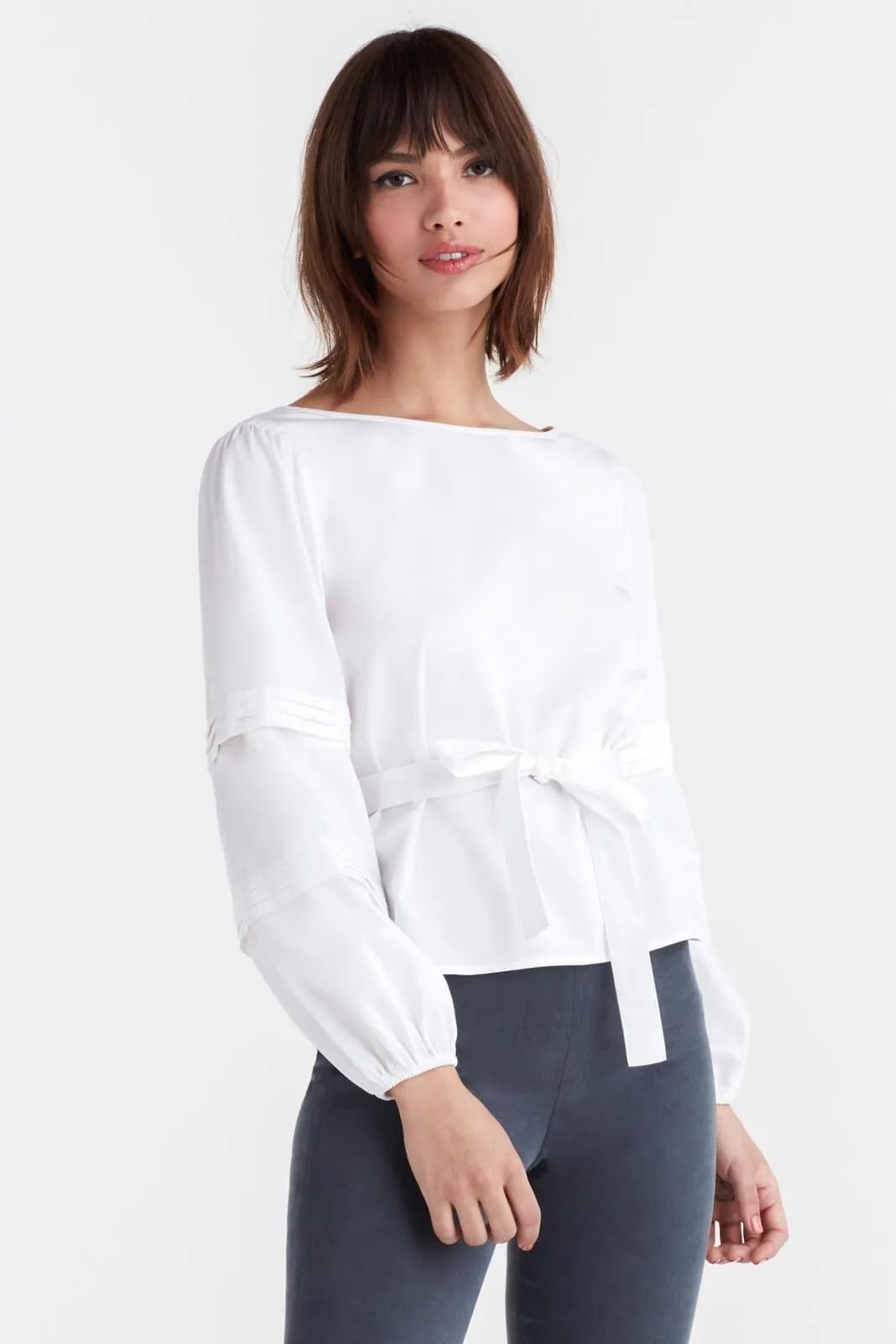 The Convertible Poplin Blouse