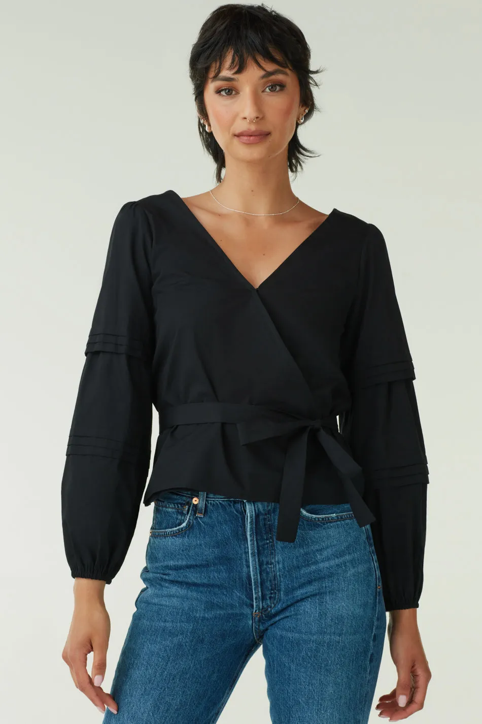 The Convertible Poplin Blouse