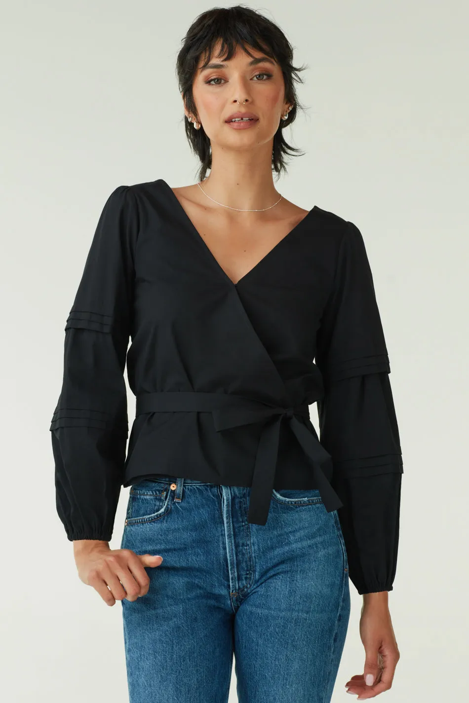 The Convertible Poplin Blouse