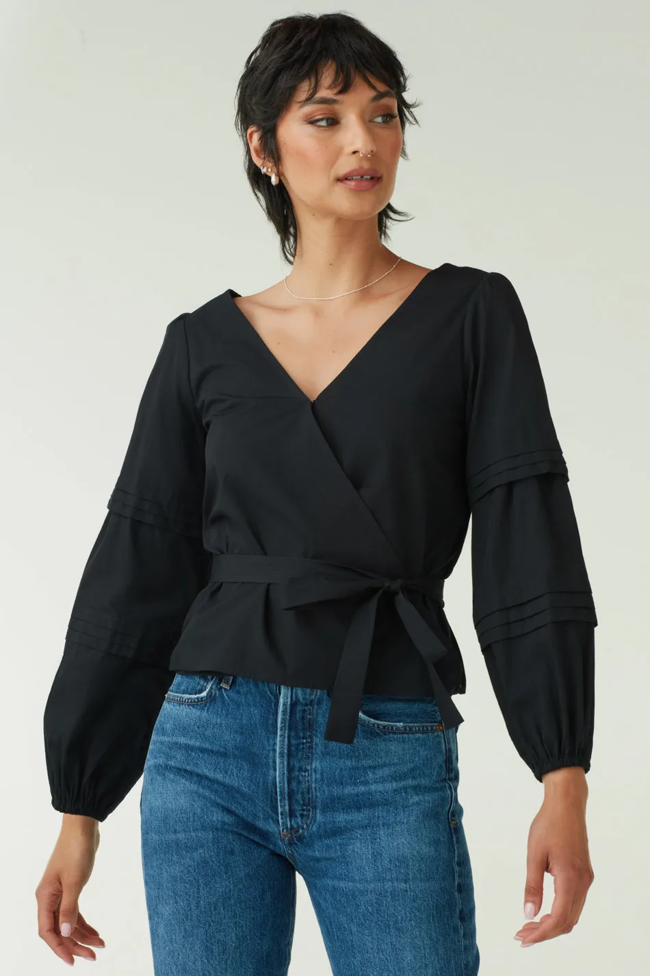 The Convertible Poplin Blouse