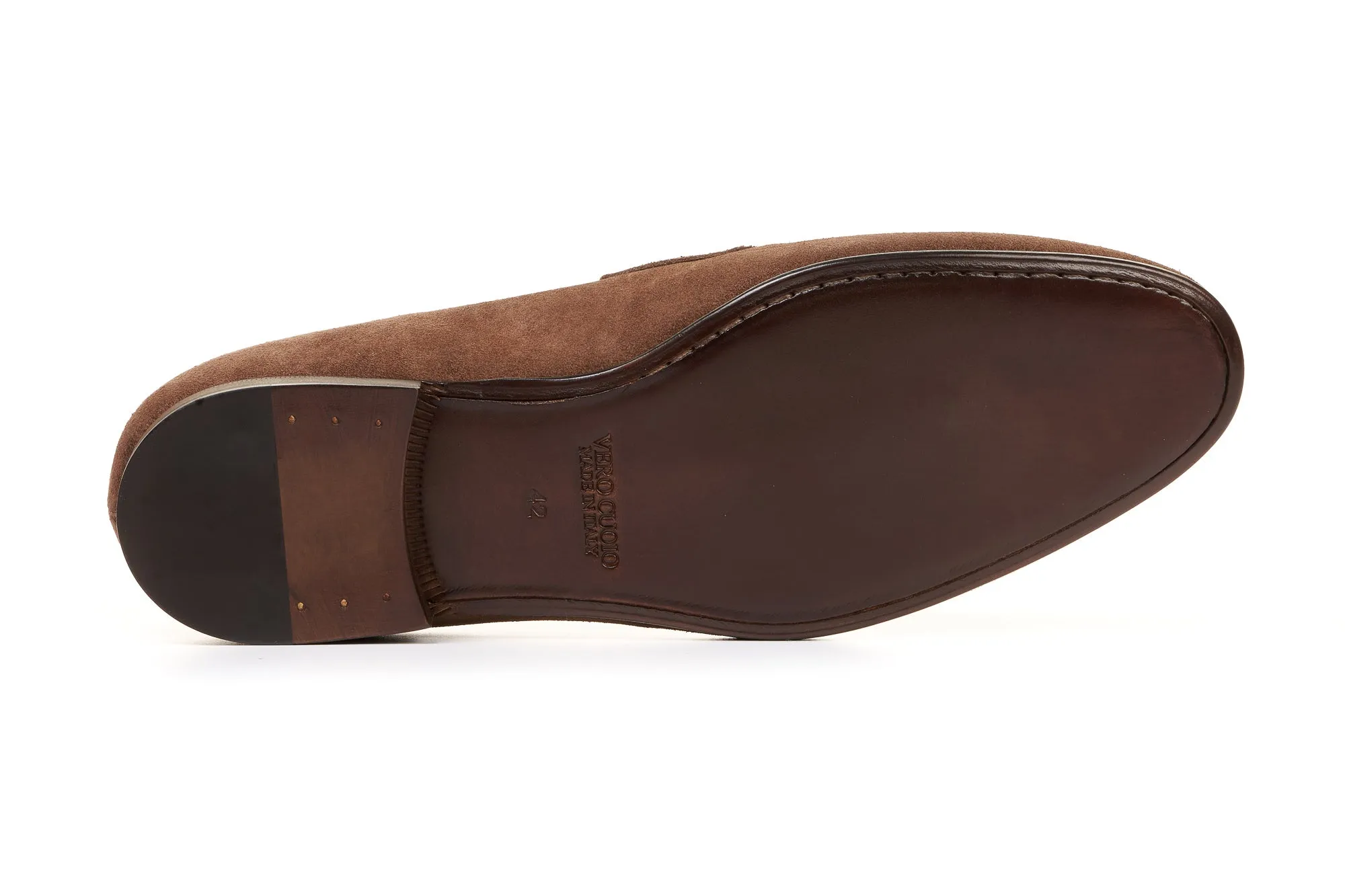 The Edward Penny Loafer - Light Brown Suede