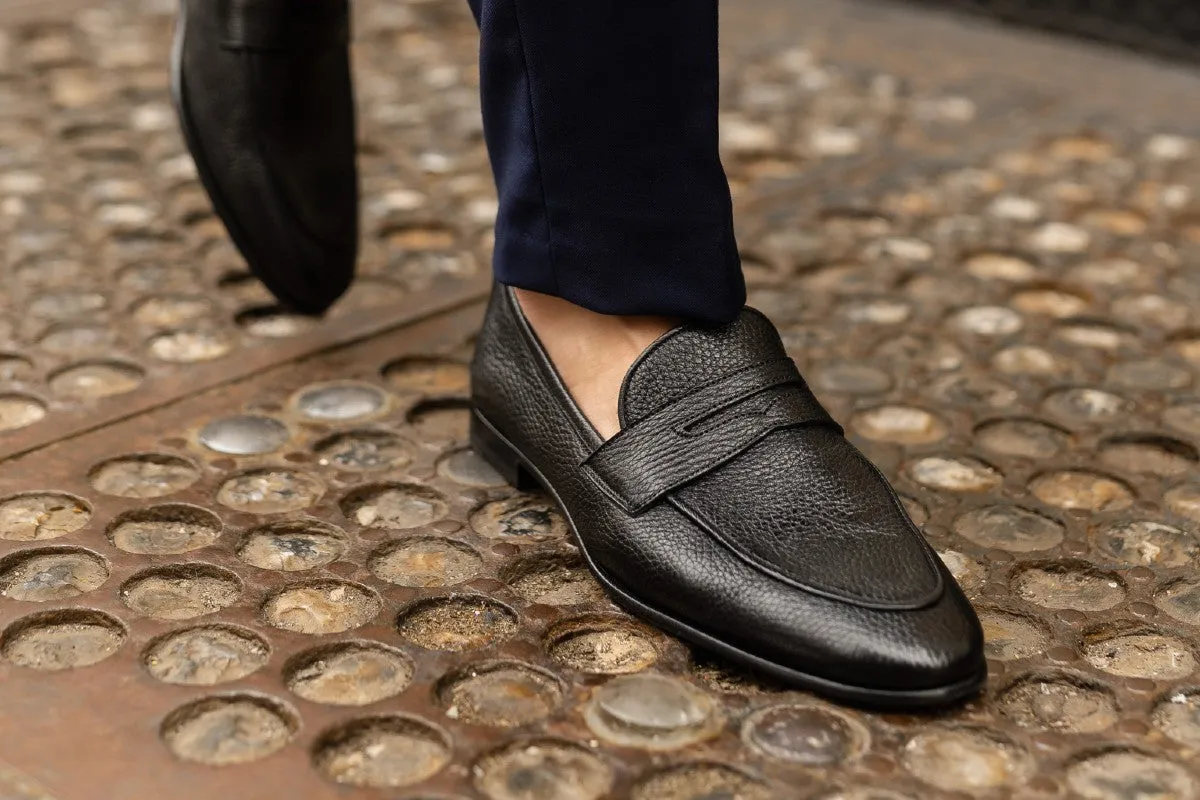 The Louis Penny Loafer - Nero