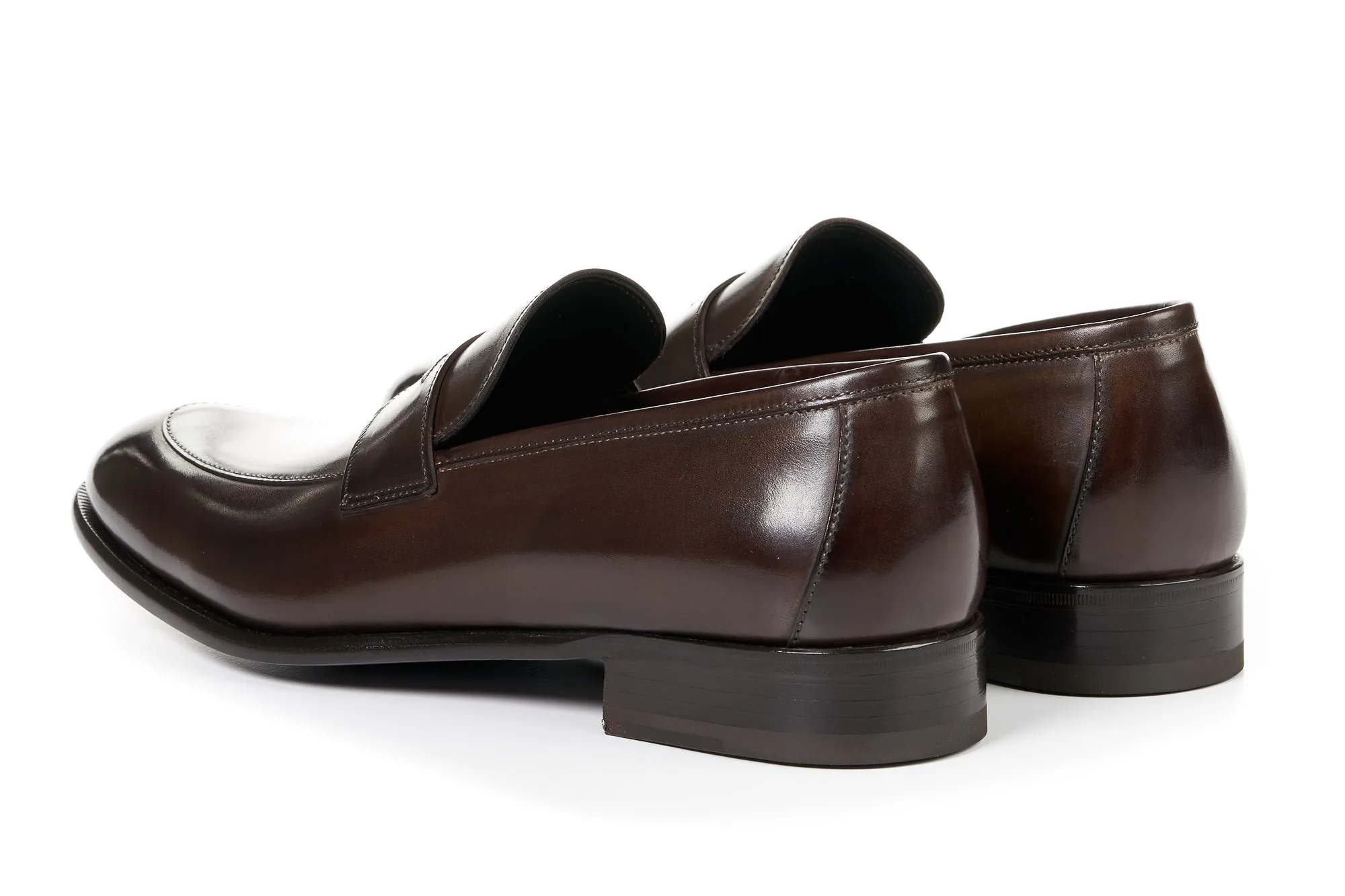 The Stewart Penny Loafer - Chocolate