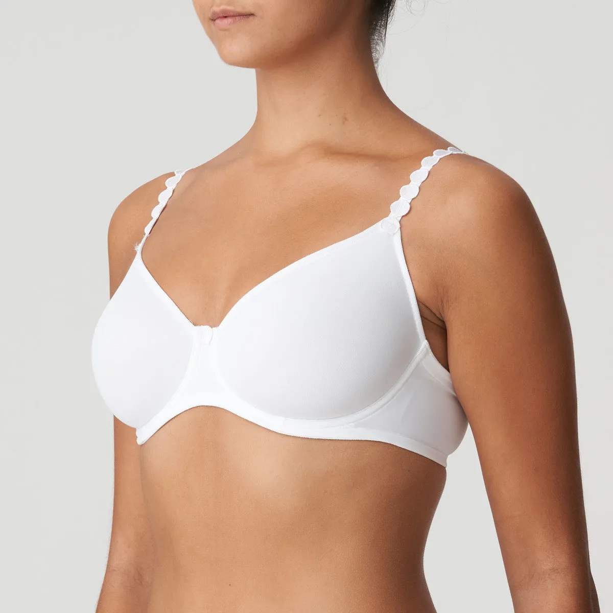 Tom Non-Padded Bra | White