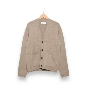 Universal Works Langdale Cardigan 29476 Eco Wool oatmeal