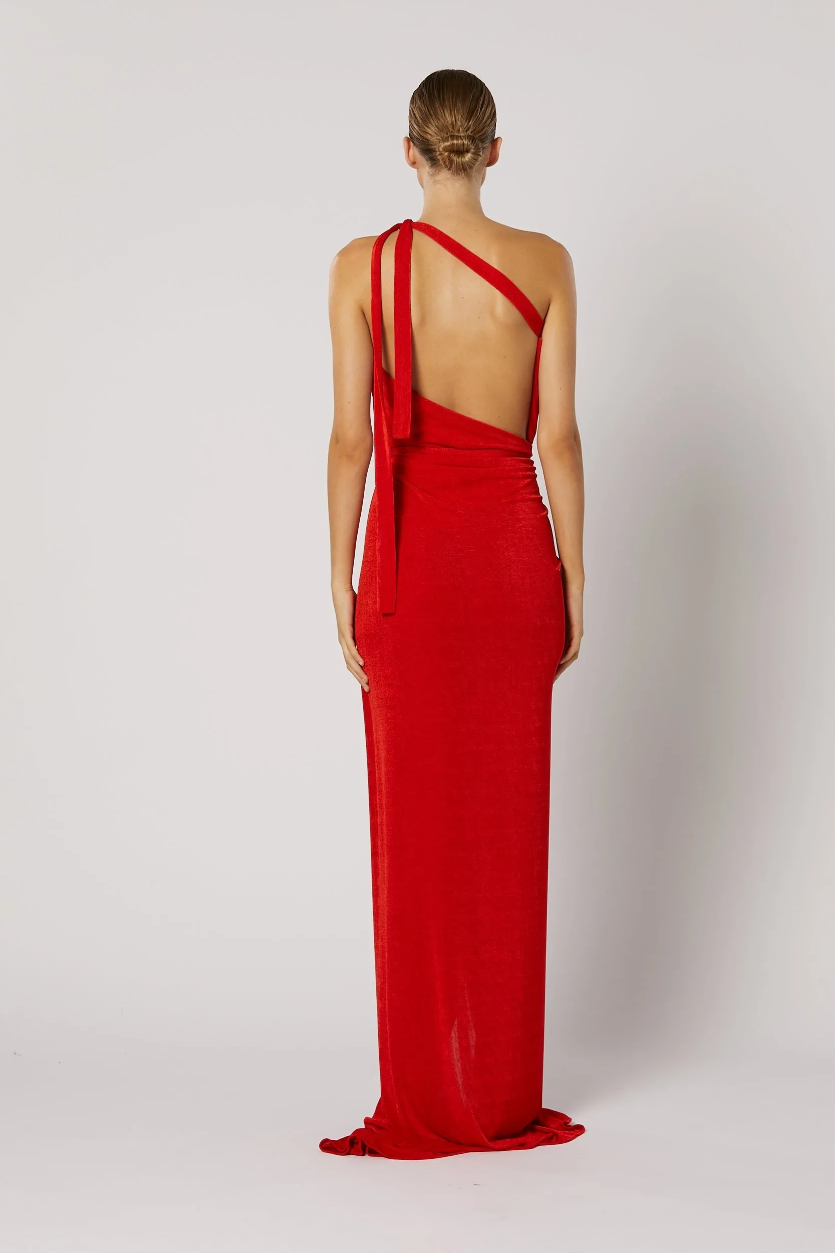 Xenia Maxi Dress - Red