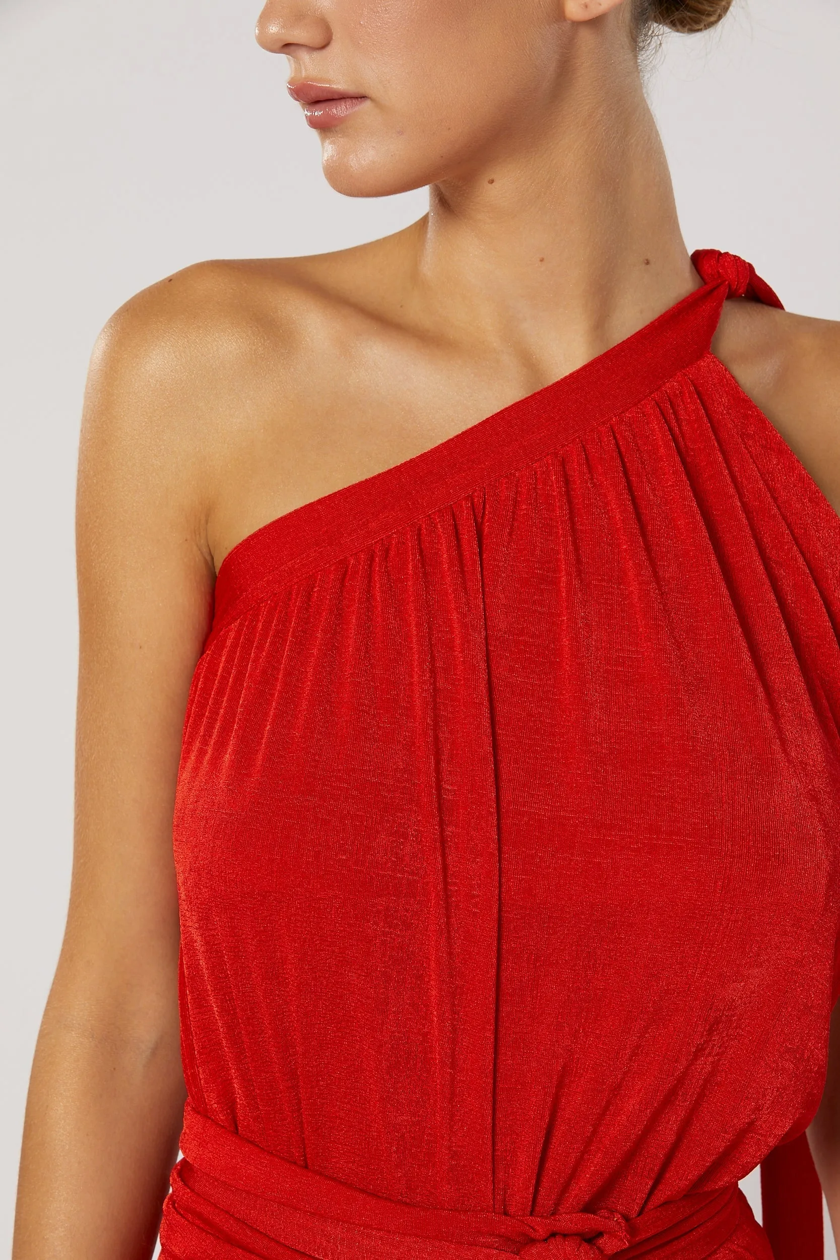 Xenia Maxi Dress - Red