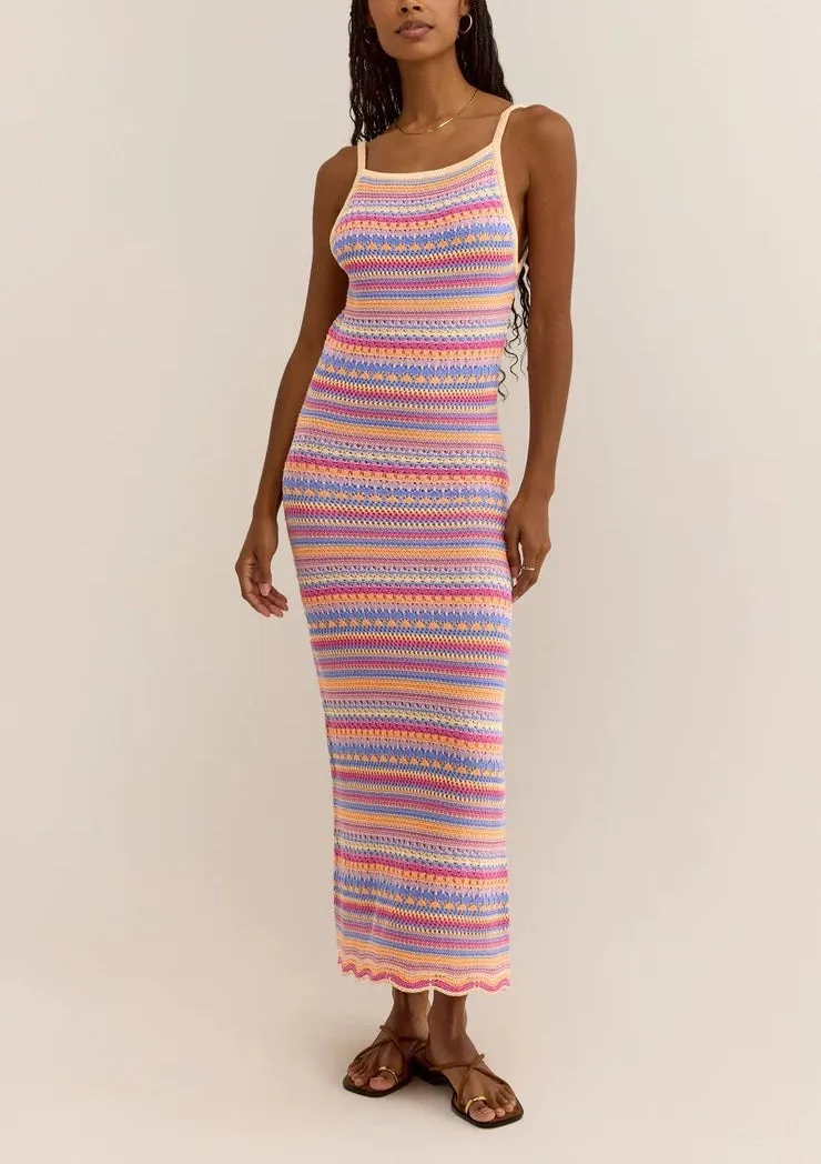 Z Supply Santa Cruz Stripe Midi Dress