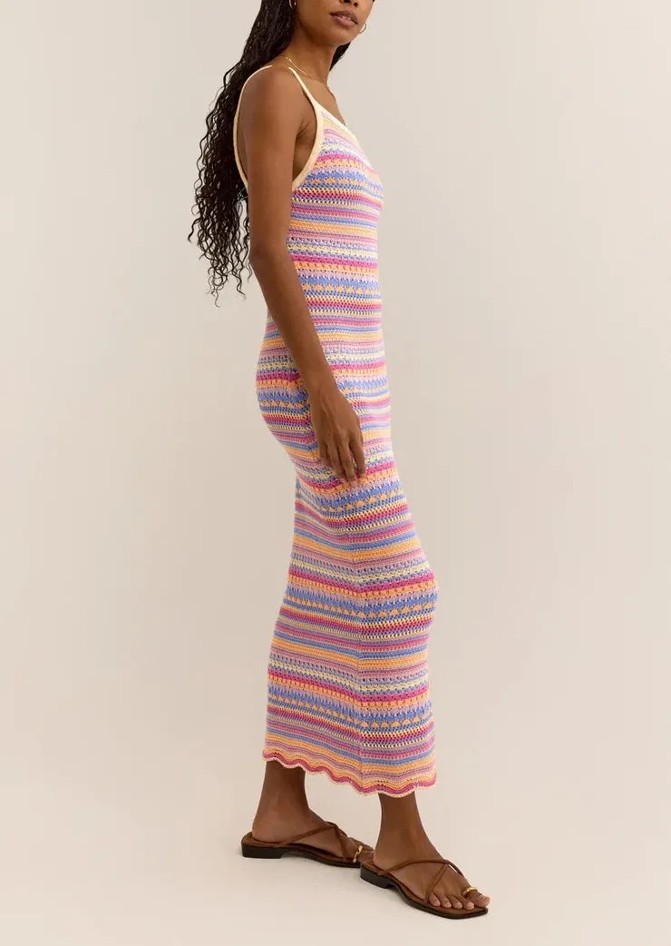 Z Supply Santa Cruz Stripe Midi Dress